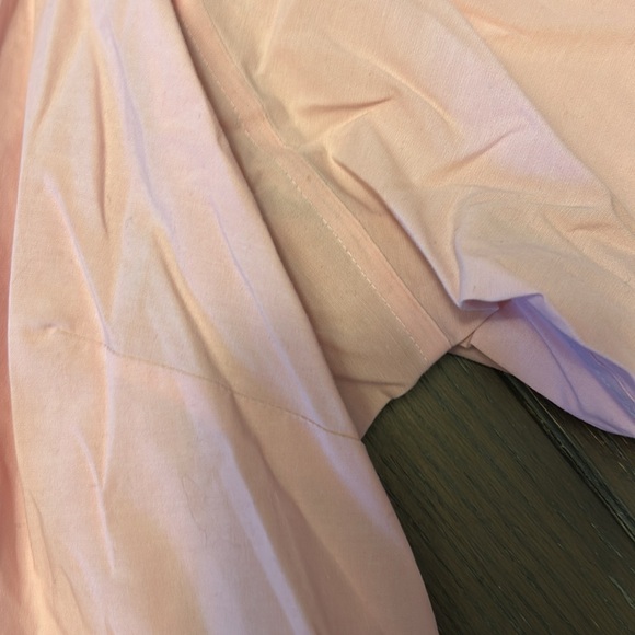 Lands End Button Up Shirt. 26W. Pink. - Picture 5 of 9
